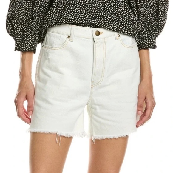 THE GREAT. Easy Cut Off Shorts 24 New - Picture 1 of 16